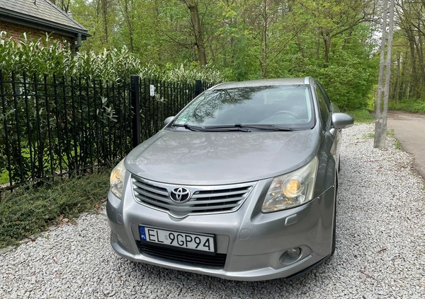 Toyota Avensis cena 20999 przebieg: 283318, rok produkcji 2009 z Łódź małe 106